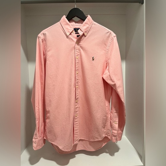 Ralph Lauren Blue Label Men's Pink Button Down Shirt size medium - Picture 1 of 9